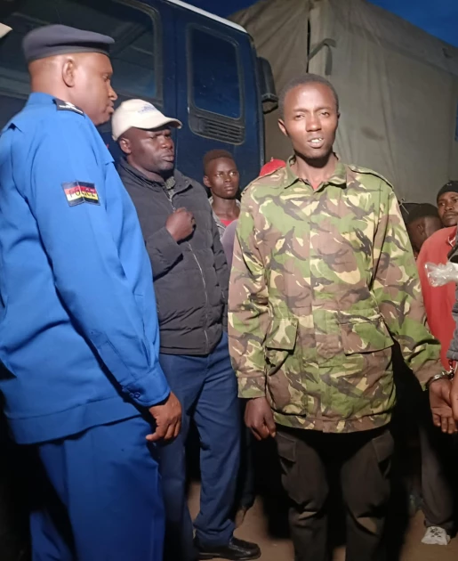 Fake GSU officer, accomplice arrested in Molo Fake GSU officer, accomplice arrested in Molo