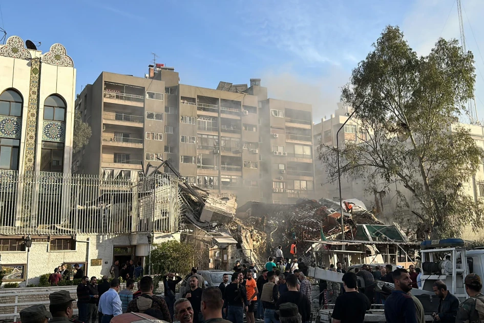 8 killed as Israel strikes Iran embassy annex in Damascus