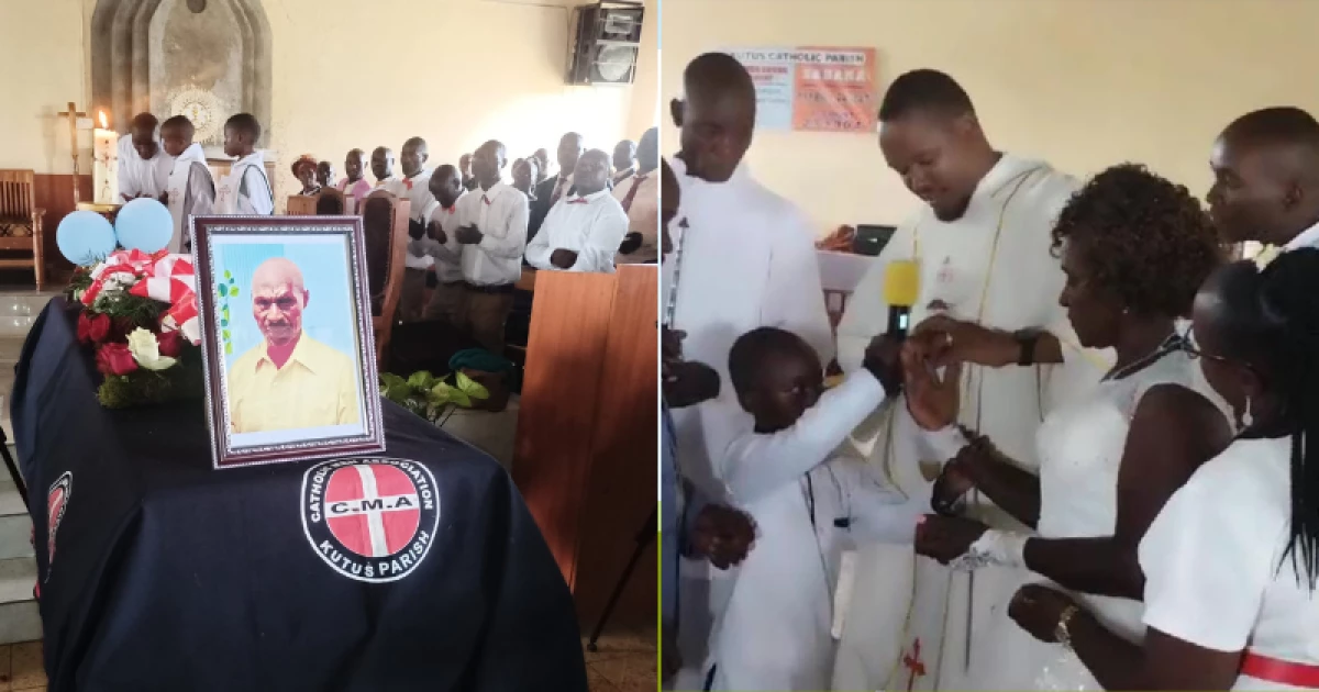 Kirinyaga man who died in hospital granted his final wish with combined burial and wedding ceremony Kirinyaga man who died in hospital granted his final wish with combined burial and wedding ceremony