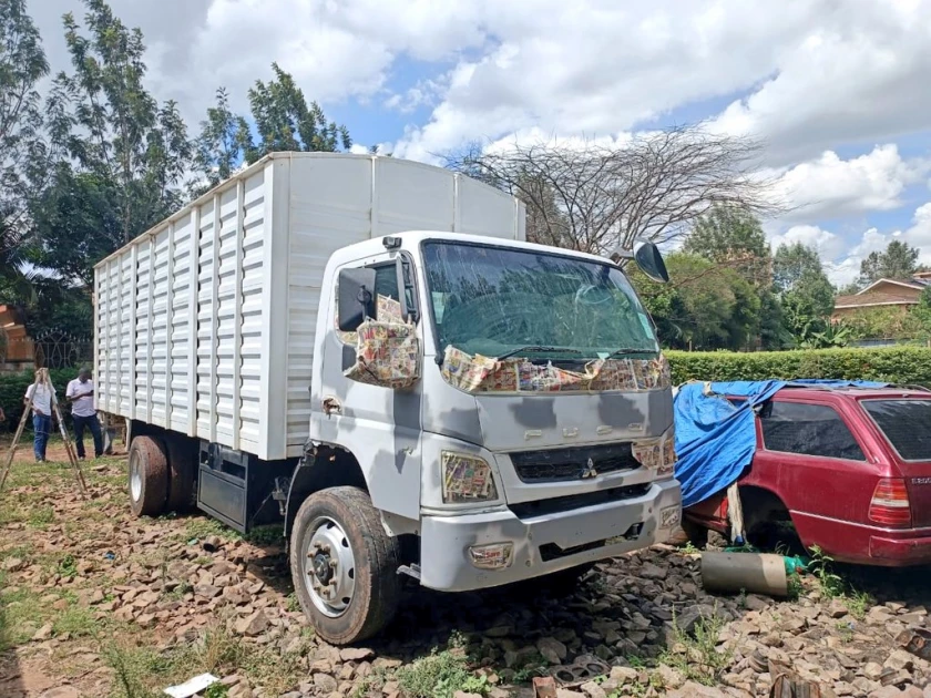 One arrested after lorry stolen from garage recovered