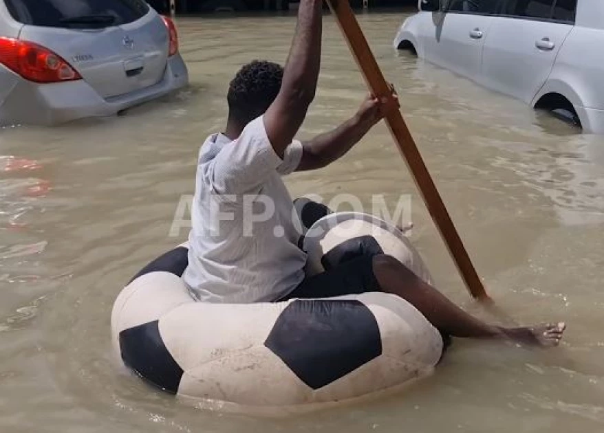 Dubai roads, airport reel from floods after record rains Dubai roads, airport reel from floods after record rains