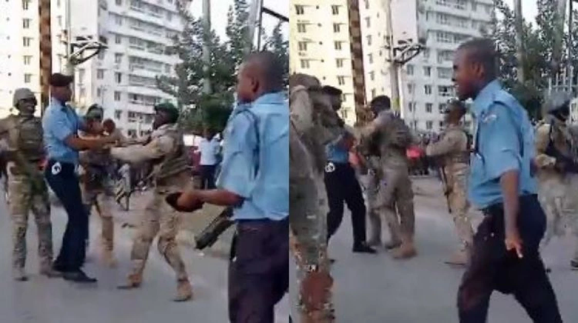 Police reveal reason behind altercation with KDF officers at Likoni channel, say one person was injured Police reveal reason behind altercation with KDF officers at Likoni channel, say one person was injured