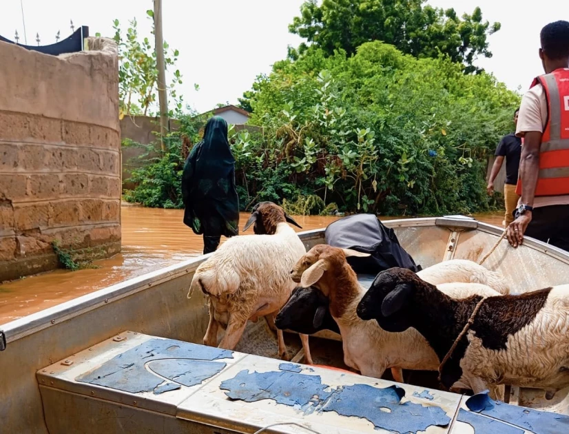 Eight people evacuated from floods in Garissa