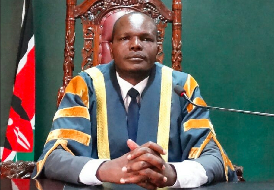 Migori County Assembly Speaker Boaz Okoth charged with handling stolen property Migori County Assembly Speaker Boaz Okoth charged with handling stolen property