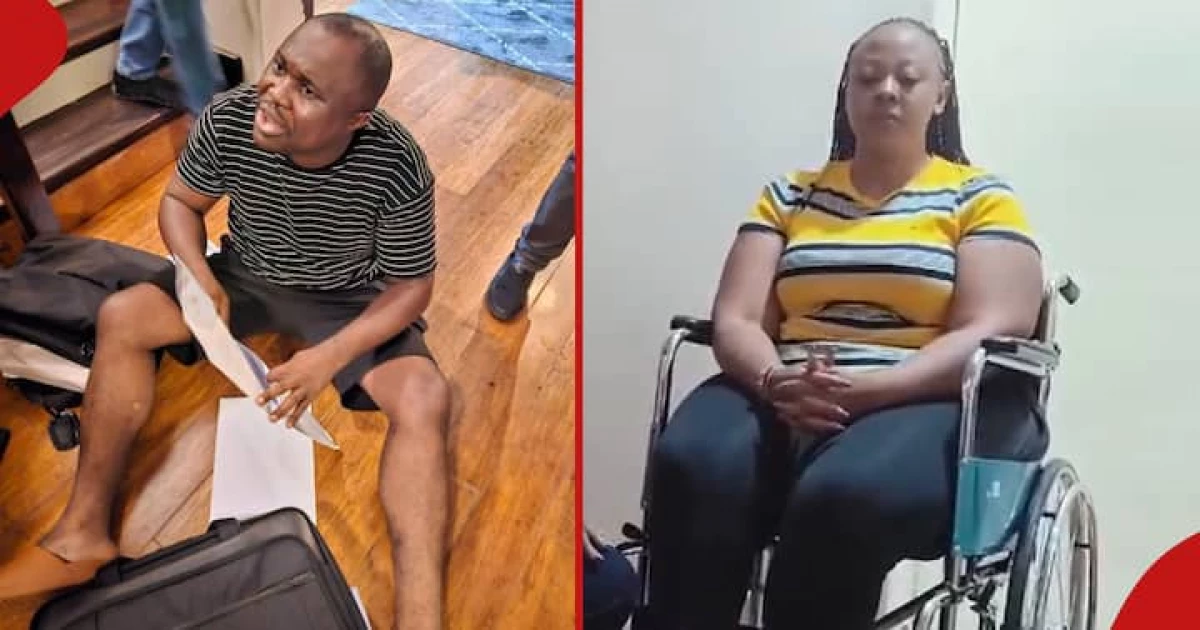 Nigerian man captured on CCTV assaulting Kenyan woman on wheelchair deported