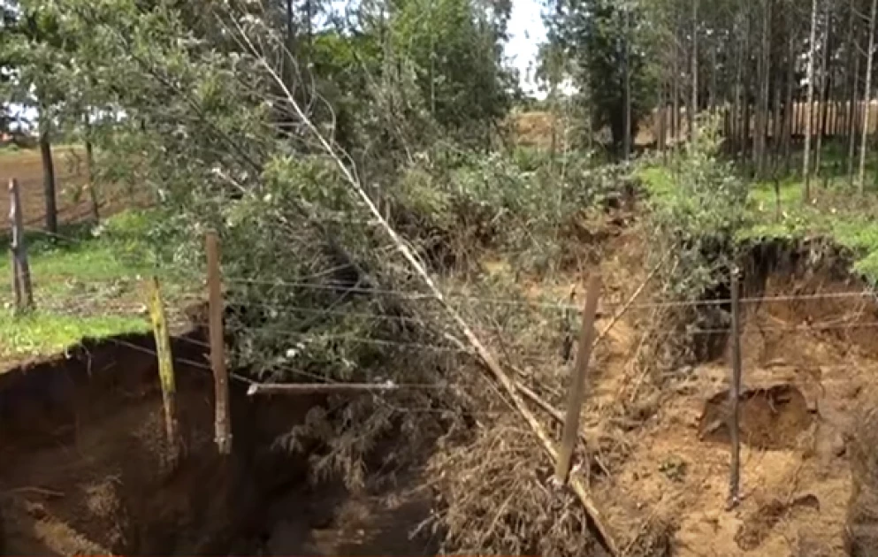 Fears after rains lead to formation of fissures, land cracks in parts of Rift Valley Fears after rains lead to formation of fissures, land cracks in parts of Rift Valley