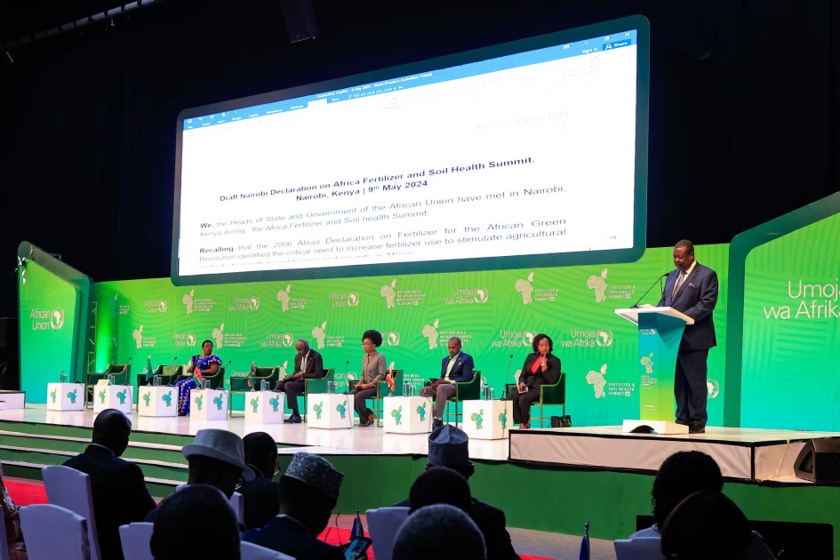 African leaders endorse action plan to boost fertilizer production and soil health