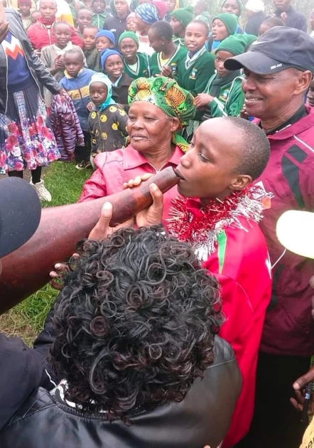 Wangari, U15 ISF World Cross Country champion, receives hero’s welcome in Naivasha 