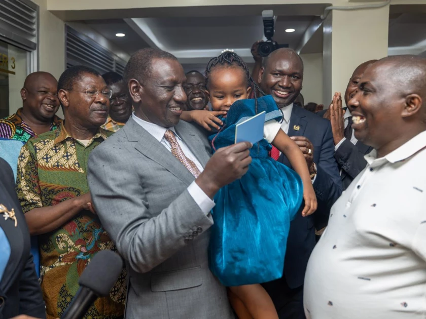President Ruto unveils new passports office in Bungoma