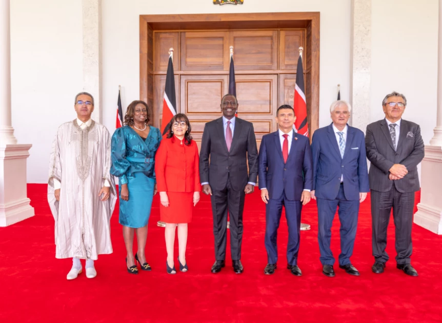 President Ruto receives credentials from 5 new Ambassadors, High Commissioner President Ruto receives credentials from 5 new Ambassadors, High Commissioner