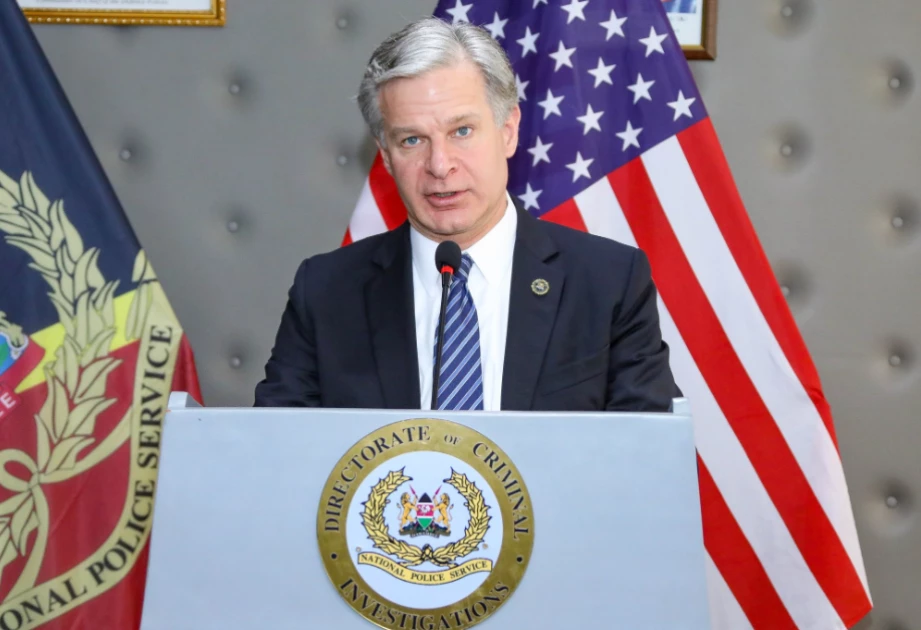 FBI Director Christopher Wray lauds Kenya partnership as he visits EACC, ODPP, DCI