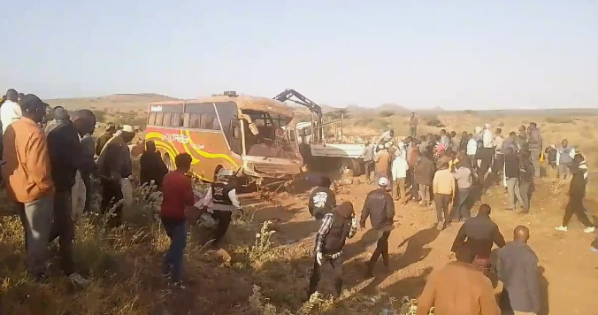 Four killed after bus heading to Moyale from Nairobi involved in accident