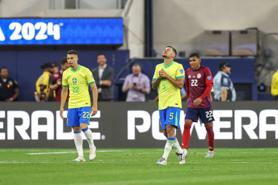 Brazil frustrated by Costa Rica, Colombia beat Paraguay at Copa