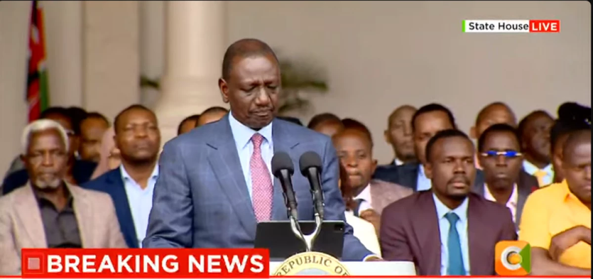 President Ruto says he won't sign Finance Bill 2024 after public pressure President Ruto says he won't sign Finance Bill 2024 after public pressure
