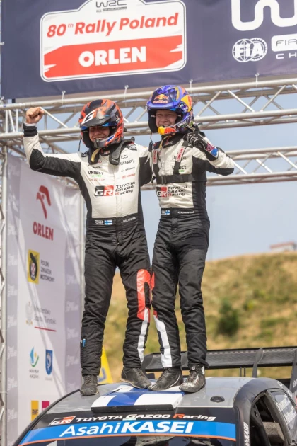 Rovanpera ends 'amazing week' with victory at Rally Poland