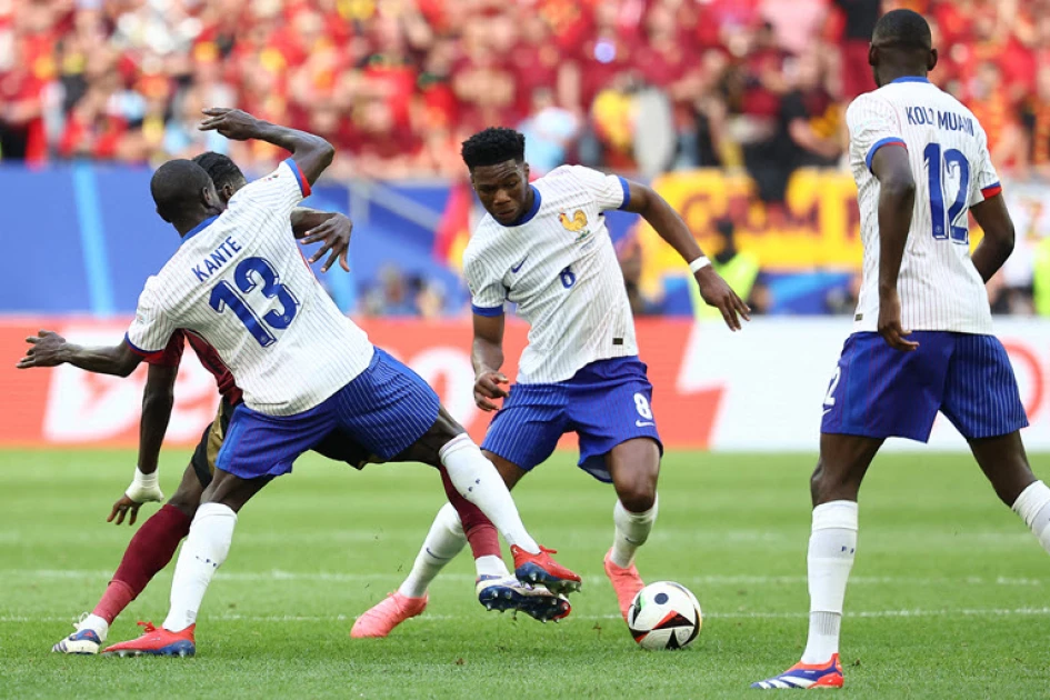 France edge Belgium in tense clash to reach Euro 2024 quarter-finals