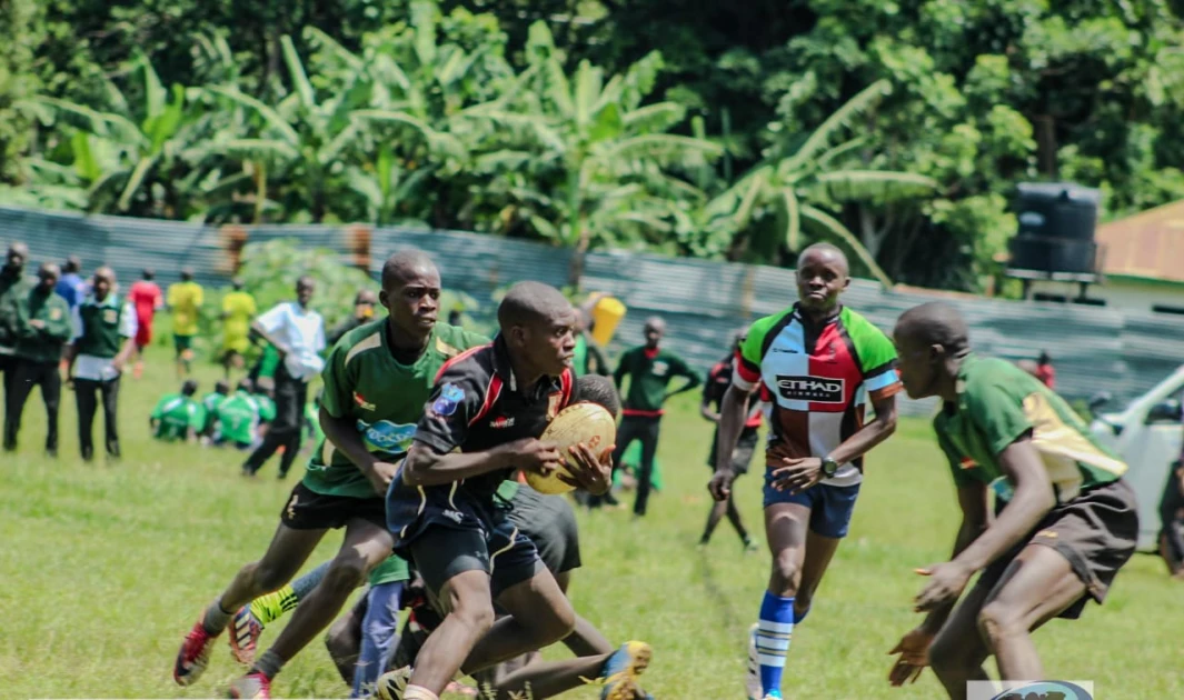 Kakamega High beat St. Peter's to win county rugby 7s title Kakamega High beat St. Peter's to win county rugby 7s title