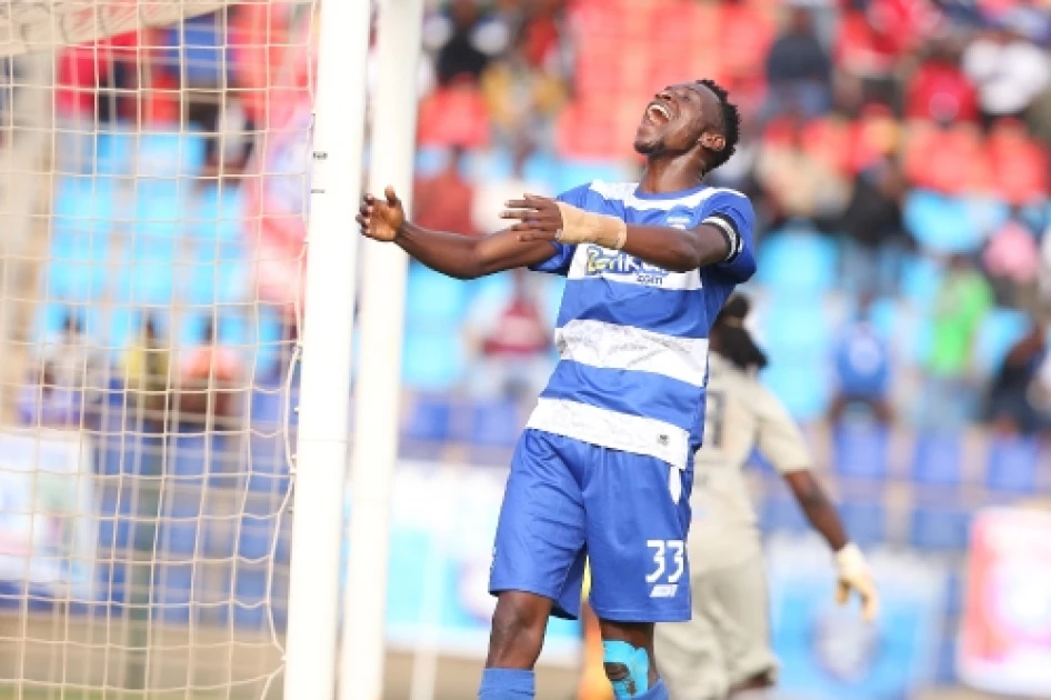 Leopards striker Omune non-committal on future at club after tough season Leopards striker Omune non-committal on future at club after tough season