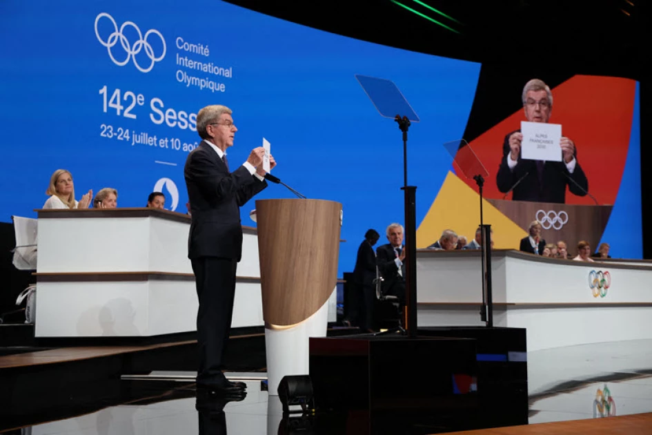 IOC awards 2030 Winter Olympics to French Alps 'under conditions'