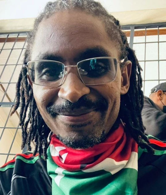 Vocal protest organizer Shad Khalif released after arrest Vocal protest organizer Shad Khalif released after arrest