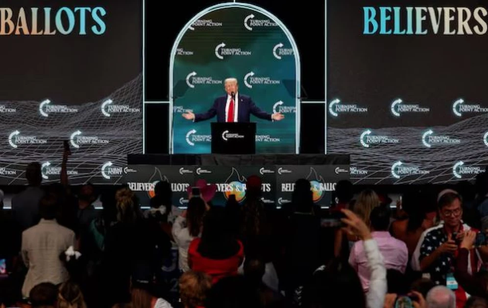 Trump tells Christians they won't have to vote after this election