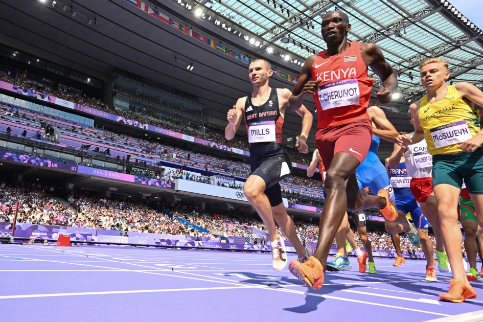 Kenyan trio led by Timothy Cheruiyot through to Paris Olympics 1500m semis 