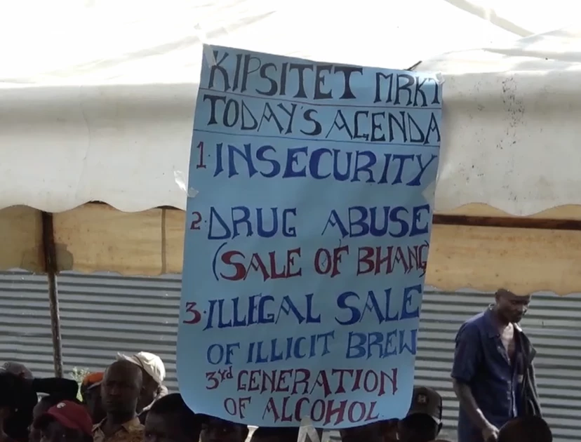 Kericho residents hold demos over heightened insecurity 