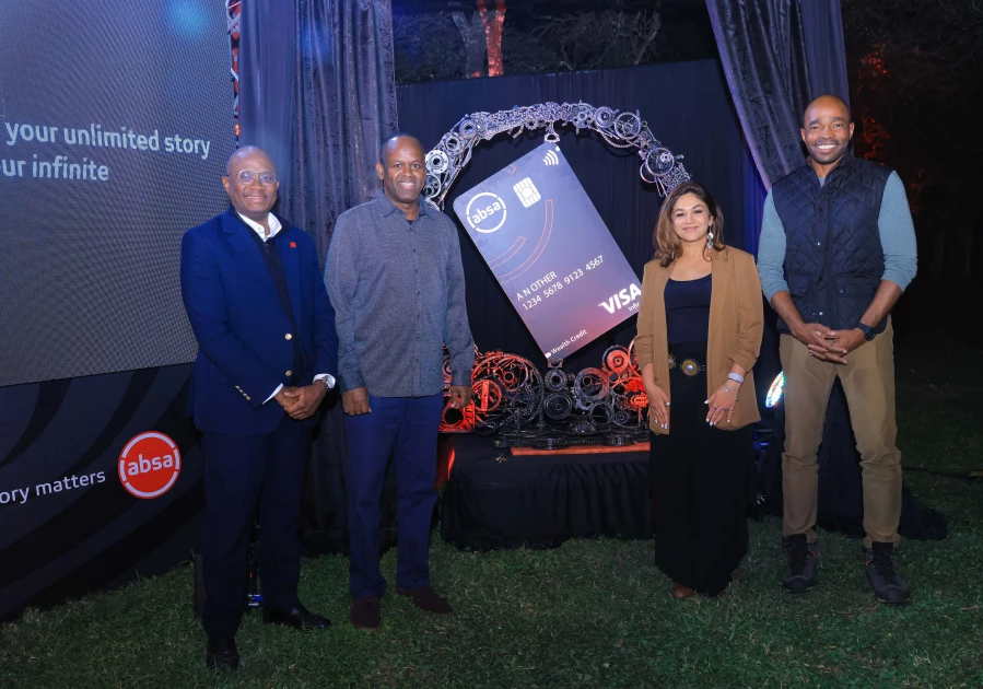 Absa Bank, Visa extend partnership to unveil Kenya's first metal Infinite Card Absa Bank, Visa extend partnership to unveil Kenya's first metal Infinite Card