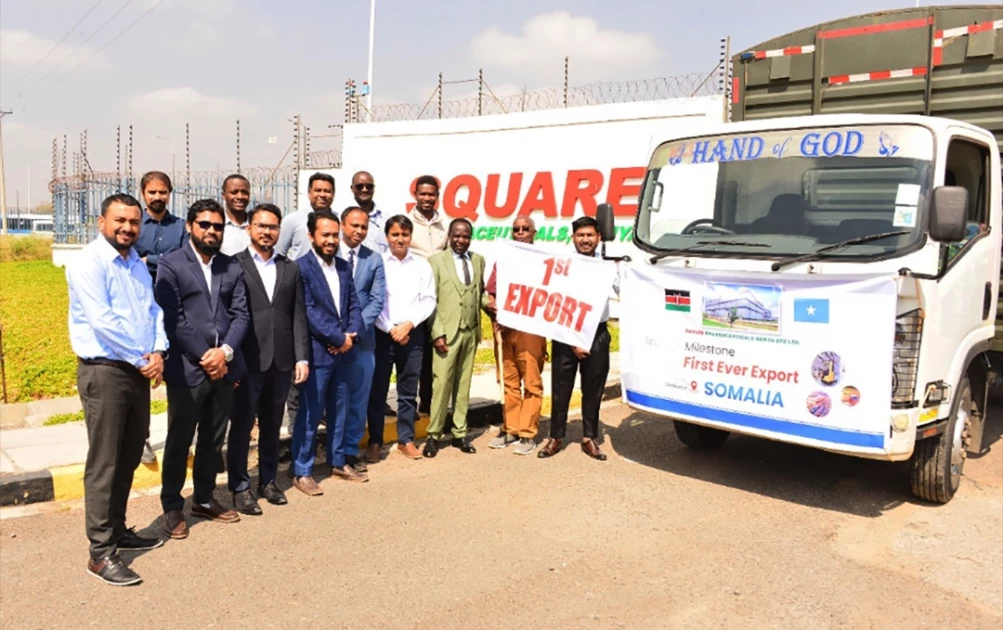 Kenya's SQUARE Pharmaceuticals begins exporting locally made medicines to Somalia