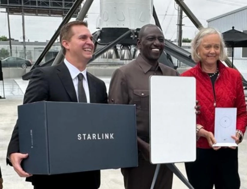 President Ruto says Elon Musk's Starlink has helped Safaricom up its internet game President Ruto says Elon Musk's Starlink has helped Safaricom up its internet game