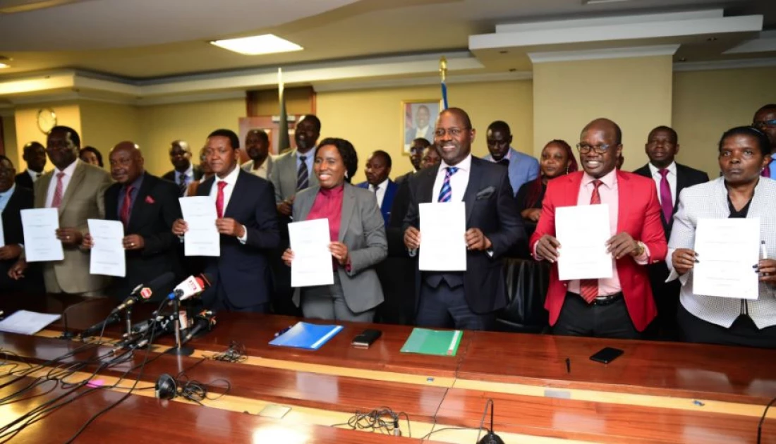 University lecturers finally call off strike as gov't commits to Ksh.9.7 billion CBA University lecturers finally call off strike as gov't commits to Ksh.9.7 billion CBA