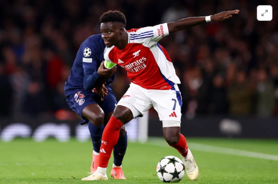 Saka says this is Arsenal's year after back-to-back Premier League misse Saka says this is Arsenal's year after back-to-back Premier League misse