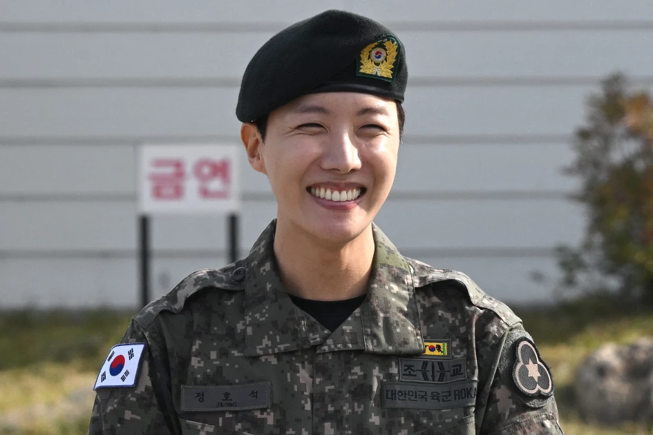 BTS member J-hope discharged from South Korean military