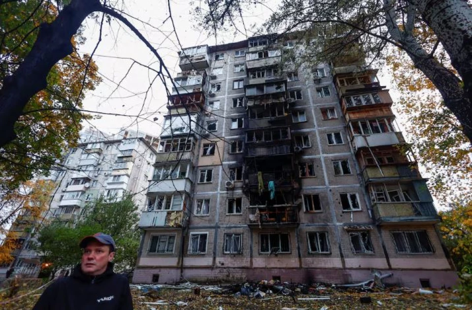 Ukraine says nine injured in Russia's 19th air attack on Kyiv in Oct