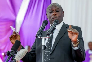 WATCH LIVE: Former DP Gachagua attending burial of his aunt in Hiriga Village, Mathira 