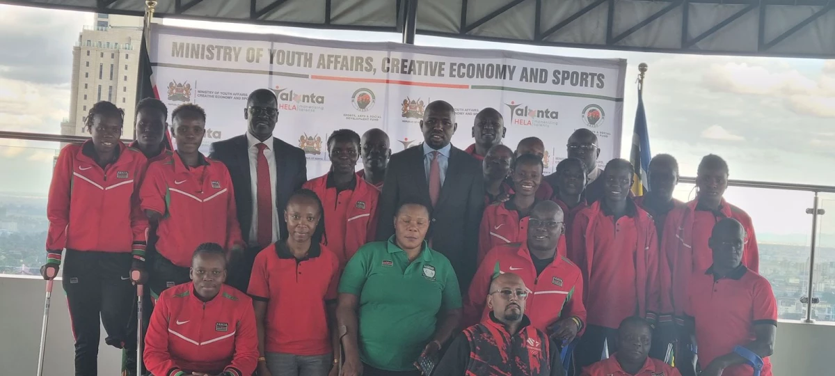 Murkomen salutes women's amputee team after Colombia show