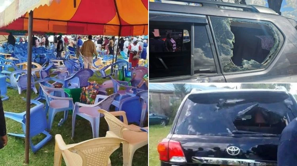 DCI launches probe into Limuru burial chaos where Gachagua was attacked DCI launches probe into Limuru burial chaos where Gachagua was attacked