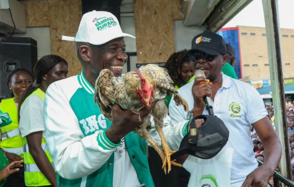 Safaricom and RMS draw large crowds in Homa Bay through Sambaza Furaha Campaign Safaricom and RMS draw large crowds in Homa Bay through Sambaza Furaha Campaign