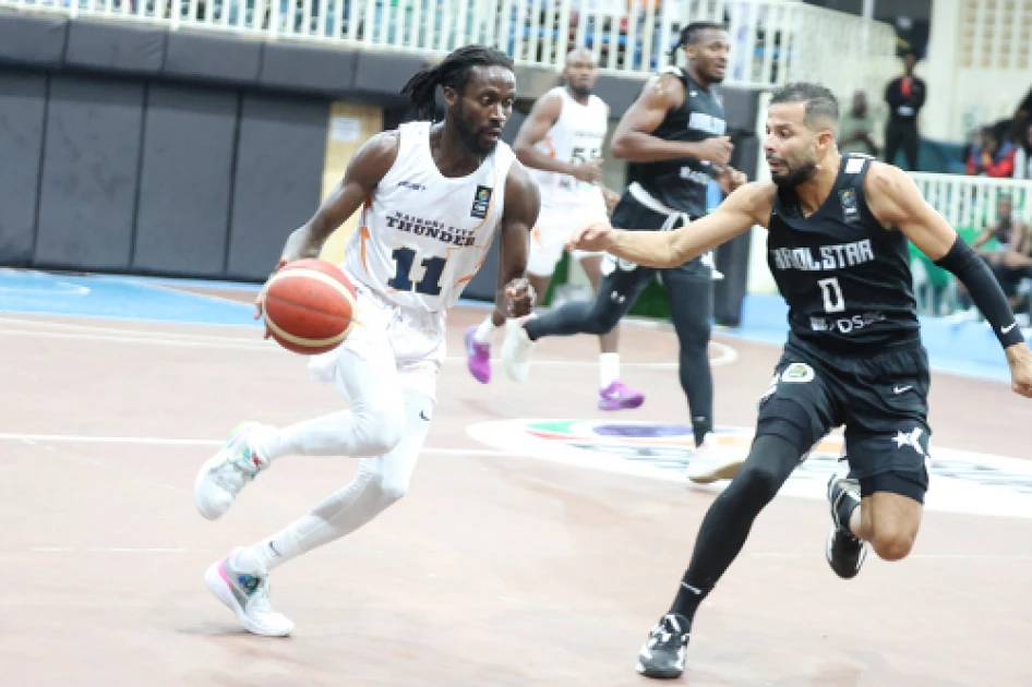Thunder hit century past Krior Star to scent BAL history Thunder hit century past Krior Star to scent BAL history