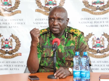 IG Kanja assures safety in Linda Mwananchi Kisumu rally 