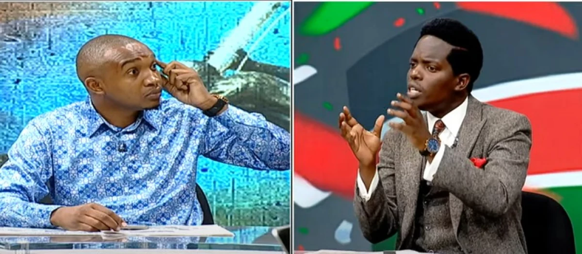 Activists Morara Kebaso, Kasmuel McOure clash on live TV over political ideologies Activists Morara Kebaso, Kasmuel McOure clash on live TV over political ideologies