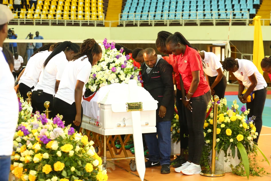 In photos: Kenya bids goodbye to volleyball icon Wanja In photos: Kenya bids goodbye to volleyball icon Wanja
