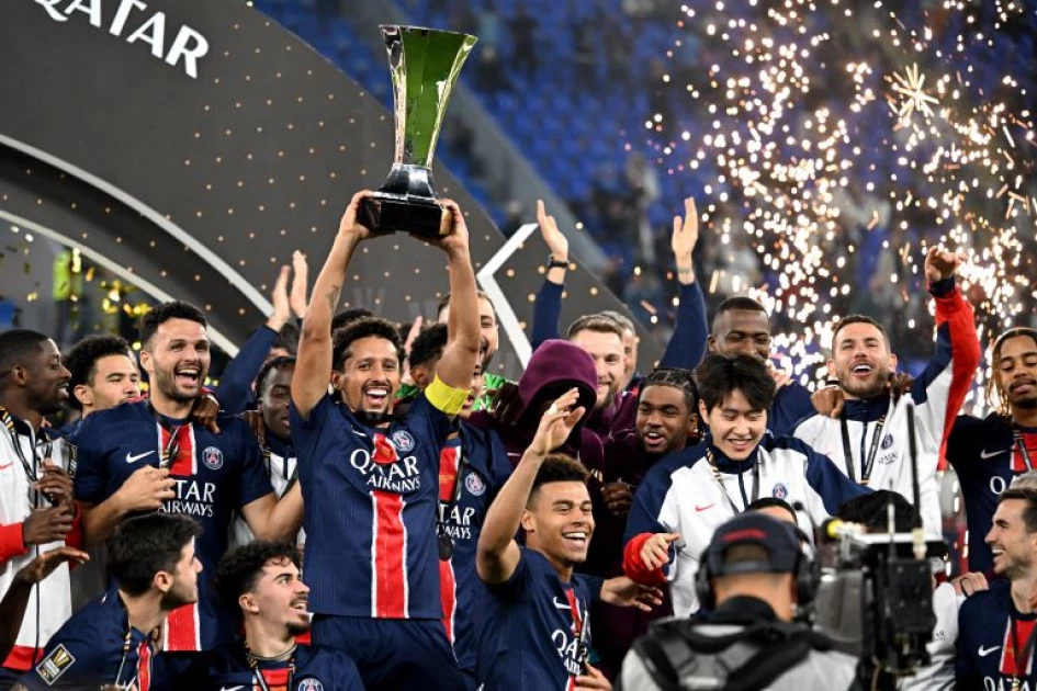 Late Dembele strike wins PSG French Champions Trophy in Doha
