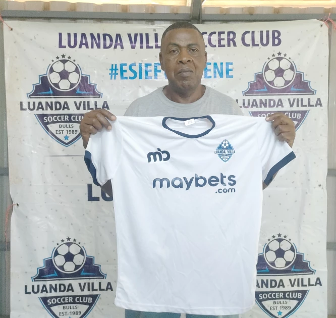 Leonard Saleh unveiled as Luanda Villa head coach Leonard Saleh unveiled as Luanda Villa head coach