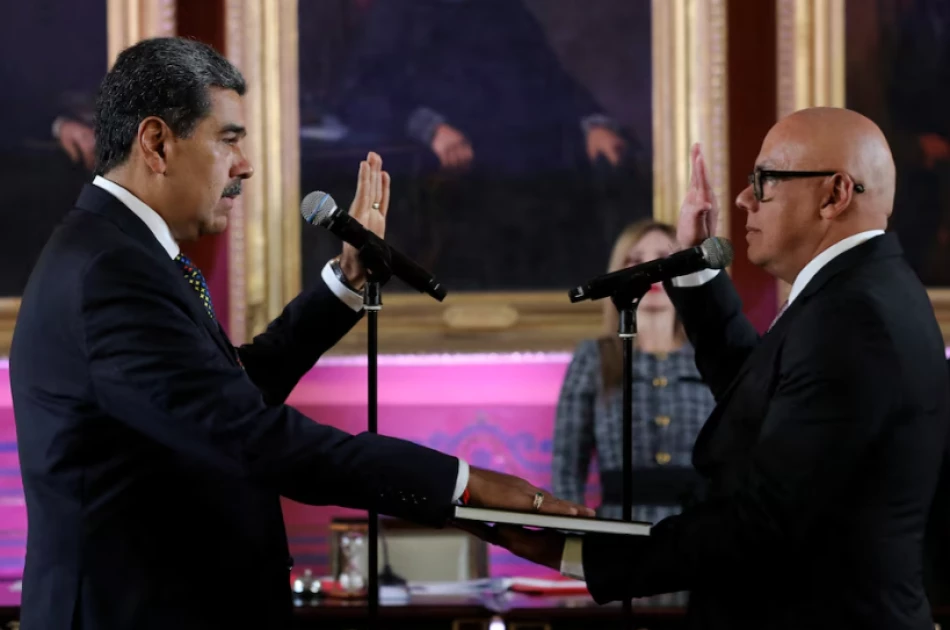 Venezuela's Maduro sworn in for third term as opposition leader vows to return Venezuela's Maduro sworn in for third term as opposition leader vows to return