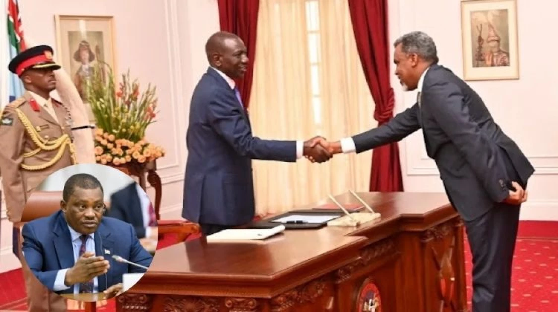 NIS boss Haji abducted my son, released him after call from President Ruto - Muturi drops bombshell NIS boss Haji abducted my son, released him after call from President Ruto - Muturi drops bombshell