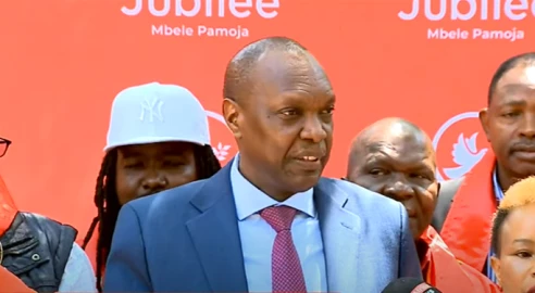 Jubilee Party SG Kioni hits out at Raila over national conclave proposal