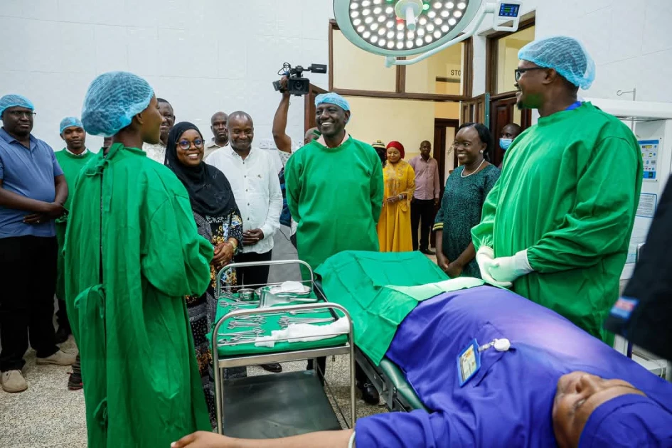 Ruto, Achani launch upgraded Mkongani Hospital, unveil new healthcare facilities Ruto, Achani launch upgraded Mkongani Hospital, unveil new healthcare facilities