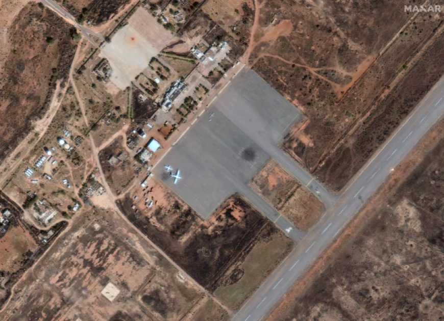 Satellite images show Sudan's RSF operating drones from Darfur base
