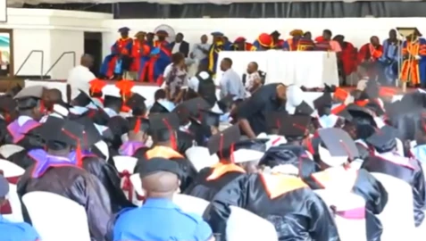 Drama, chaos in Mombasa as over 100 graduands arrested in fake degrees crackdown